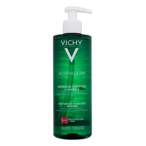 Vichy Normaderm Intensive Purifying Cleanser 400 ml čisticí gel pro mastnou a aknózní pleť pro ženy