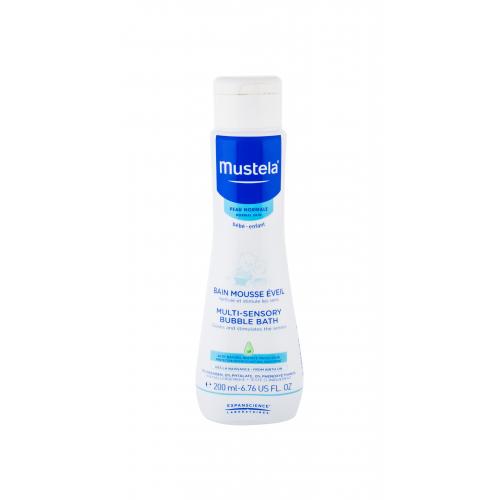 Mustela Bébé Multi-Sensory Bubble Bath 200 ml sprchový gel pro děti