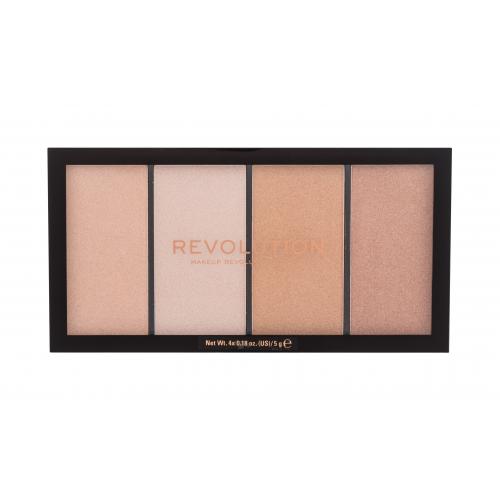 Paletka rozjasňovačů Re-Loaded (Highlighter Palette) odstín Lustre Lights Warm 4 x 5 g