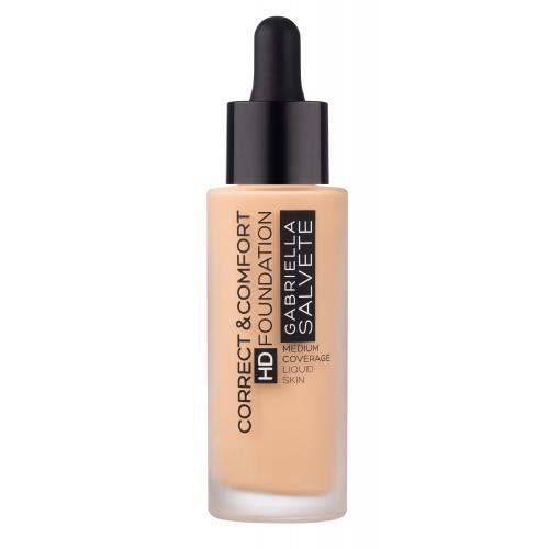 Gabriella Salvete Correct & Comfort tekutý make-up pro perfektní vzhled odstín 102 29 ml