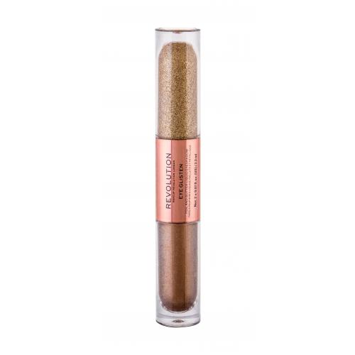 Makeup Revolution Eye Glisten tekuté oční stíny odstín Dreamland 2x2,2 ml