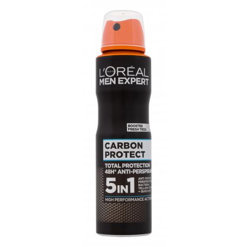 L'Oréal Paris Men Expert Carbon Protect 5in1 150 ml antiperspirant deospray pro muže