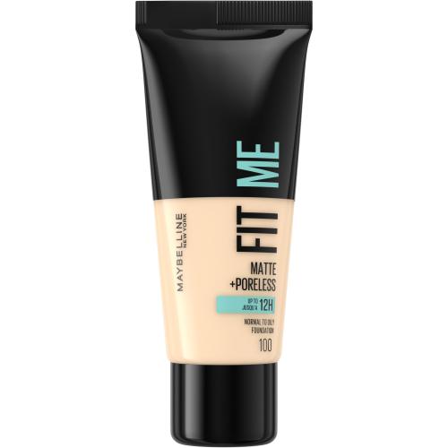 Maybelline Fit Me Matte + Poreless Make-Up 100 Warm Ivory