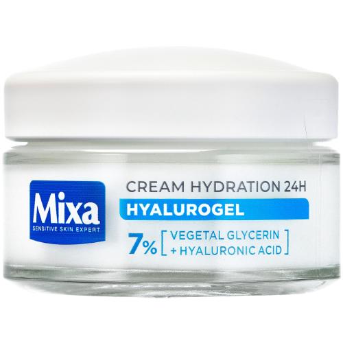Mixa Hyalurogel 50 ml hydratační krém pro citlivou pleť pro ženy