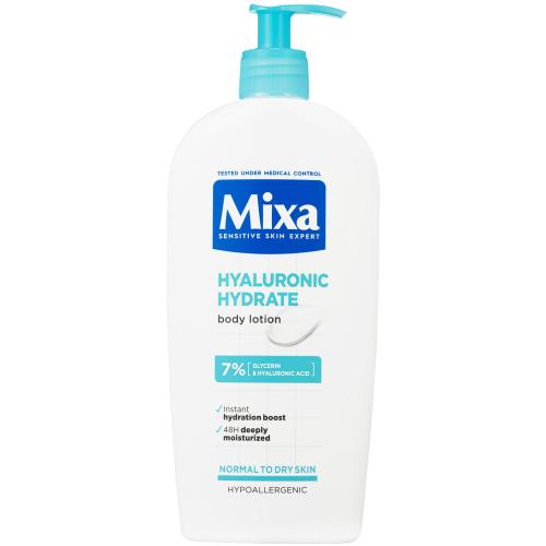 Mixa Hyaluronic Hydrate 400 ml intenzivně hydratační tělové mléko pro ženy