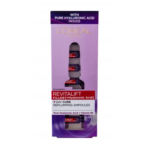 L'Oréal Paris Revitalift Filler HA 7 Day Cure 9,1 ml hyaluronové sérum pro vyplnění vrásek pro ženy