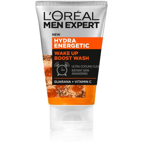 L'Oréal Paris Men Expert Hydra Energetic Wake-Up Effect 100 ml čisticí gel pro osvěžení a vitalizaci pleti pro muže