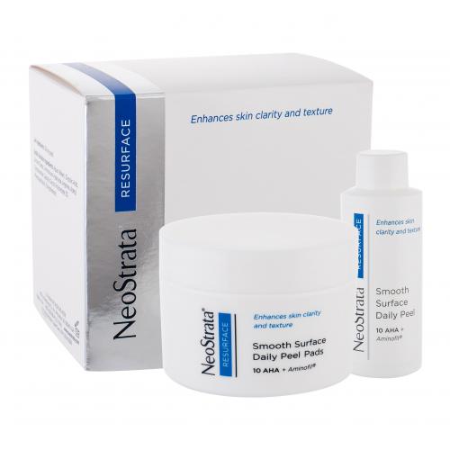 NeoStrata Resurface Smooth Surface Daily Peel dárková kazeta pleťový peeling 60 ml + čisticí tampony 36 ks na všechny typy pleti; proti vráskám