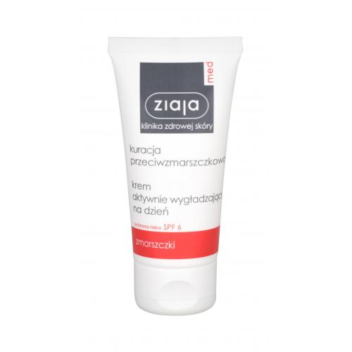 Ziaja Med Anti-Wrinkle Treatment Smoothing Day Cream SPF6 50 ml vyhlazující denní krém pro ženy