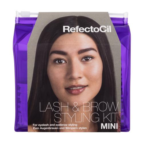 RefectoCil Eyelash And Eyebrow Tint barva na obočí pro ženy barva na řasy a obočí 3 15 ml + barva na řasy a obočí 2 15 ml + barva na řasy a obočí 1.1 15 ml + stabilizátor Oxidant 3% 100 ml + silikonové polštářky 2 ks + mistička 2 ks + taštička