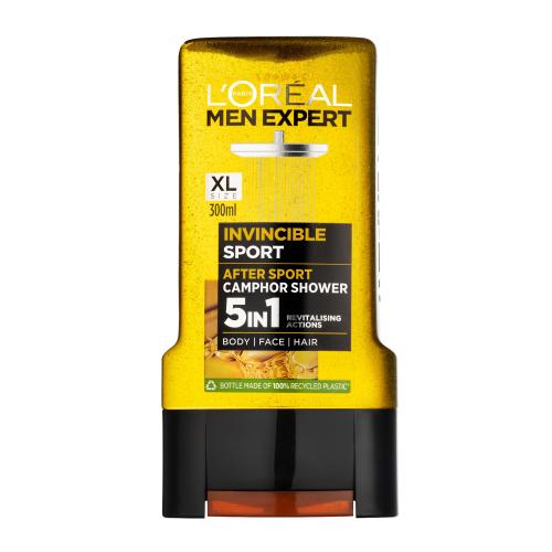 L’Oréal Paris Men Expert Invincible Sport sprchový gel 5 v 1 300 ml
