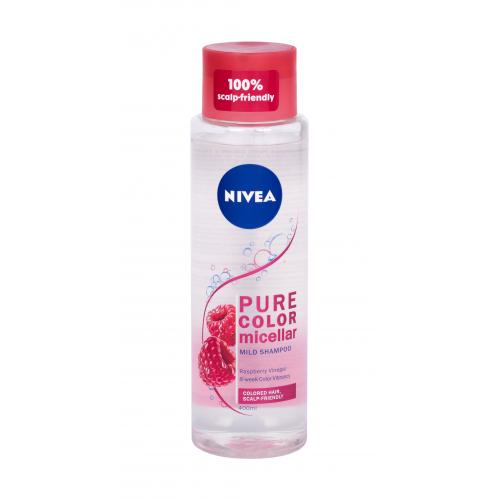 Nivea Pure Color Micellar Shampoo 400 ml micelární šampon pro barvené vlasy pro ženy
