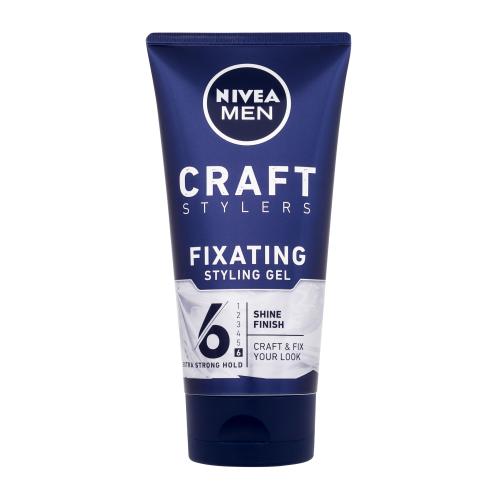 Nivea Men Craft Stylers Fixating Shine 150 ml fixační gel na vlasy pro vysoký lesk pro muže