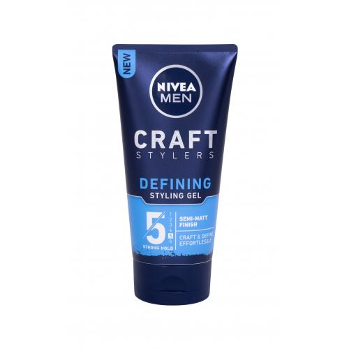 Nivea Men Craft Stylers Defining Semi-Matt 150 ml stylingový gel na vlasy pro matný vzhled pro muže