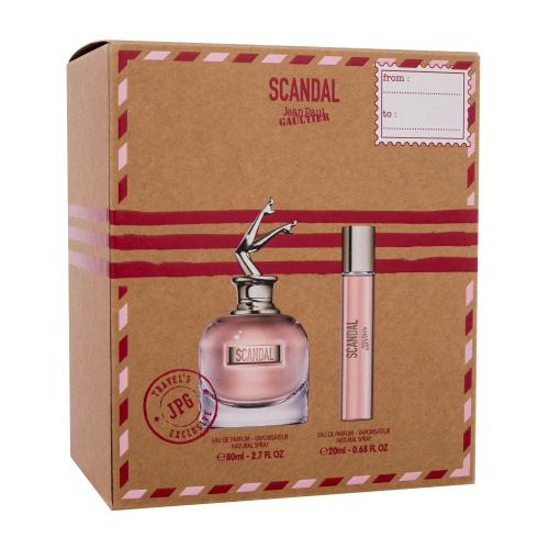 Jean Paul Gaultier Scandal dárková kazeta pro ženy parfémovaná voda 80 ml + parfémovaná voda 20 ml