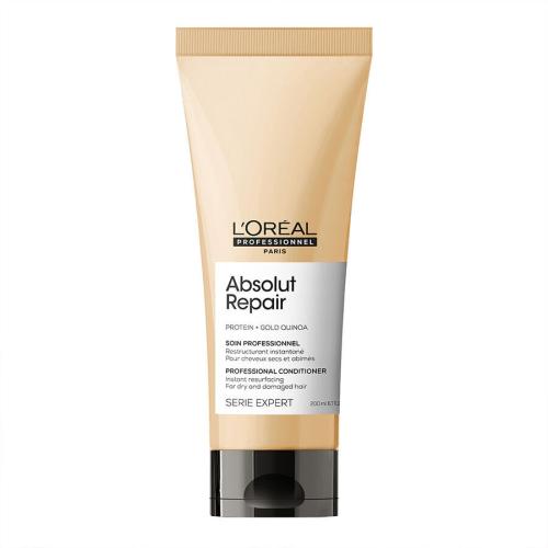 L´Oréal Professionnel Série Expert Absolut Repair Gold Quinoa + Protein Conditioner kondicionér pro velmi poškozené vlasy 200 ml