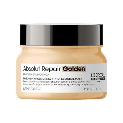 L'Oréal Professionnel Absolut Repair Golden Professional Mask 250 ml maska na vlasy pro ženy na poškozené vlasy