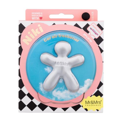 Mr & Mrs Fragrance Niki Pure vůně do auta plnitelná 1 ks