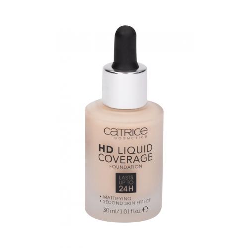 Catrice HD Liquid Coverage make-up odstín 010 Light Beige 30 ml