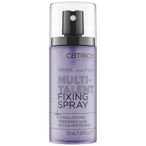 Catrice Prime And Fine Multitalent Fixing Spray 50 ml multifunkční fixační sprej pro ženy