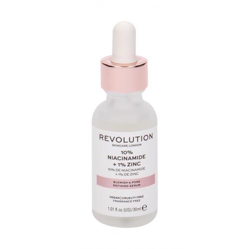Revolution Skincare Niacinamide 10% + Zinc 1% sérum na rozšířené póry 30 ml