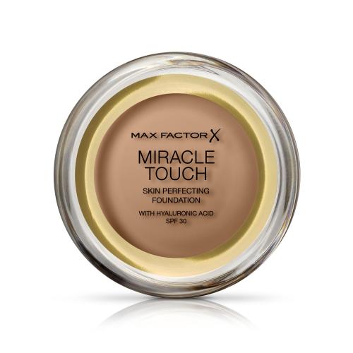 Max Factor Miracle Touch Skin Perfecting SPF30 11,5 g vysoce krycí make-up pro ženy 083 Golden Tan