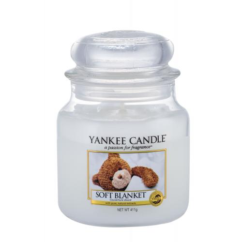 Yankee Candle Soft Blanket vonná svíčka 411 g