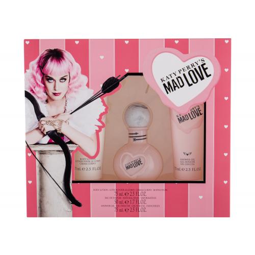 Katy Perry Katy Perry´s Mad Love dárková kazeta pro ženy parfémovaná voda 50 ml + tělové mléko 75 ml + sprchový gel 75 ml