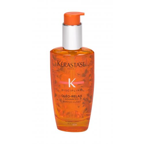 Kérastase Discipline Oléo-Relax Advanced 100 ml olej na vlasy poškozená krabička na kundrnaté vlasy; na suché vlasy; na vlnité vlasy