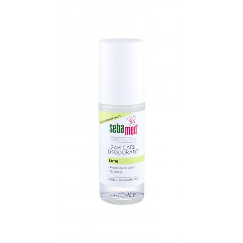 SebaMed Sensitive Skin 24H Care Lime 50 ml deodorant s vůní limetky pro citlivou pokožku pro ženy