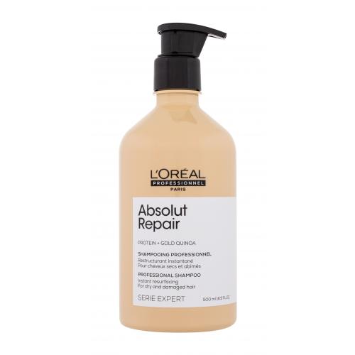 L'Oréal Professionnel Absolut Repair Professional Shampoo 500 ml šampon pro velmi poškozené vlasy pro ženy