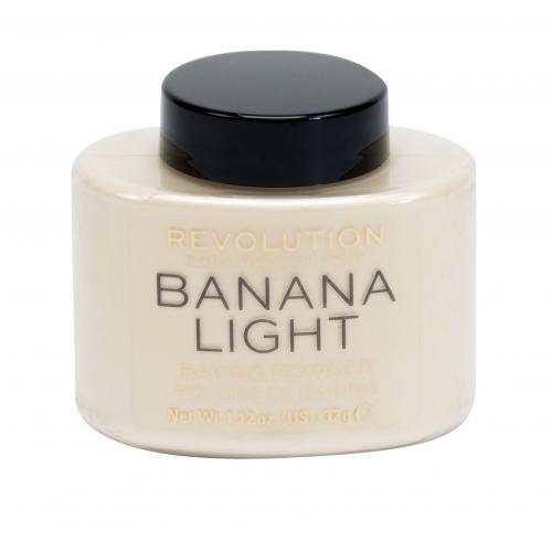Makeup Revolution London Baking Powder 32 g sypký pudr pro ženy Banana Light