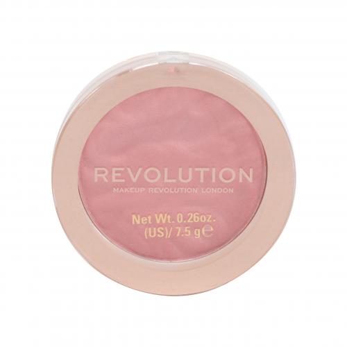 Makeup Revolution London Re-loaded 7,5 g pudrová tvářenka pro ženy Rhubarb & Custard