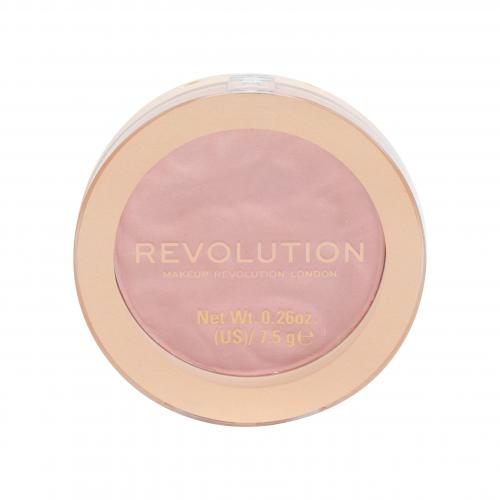 Makeup Revolution London Re-loaded 7,5 g pudrová tvářenka pro ženy Peaches & Cream