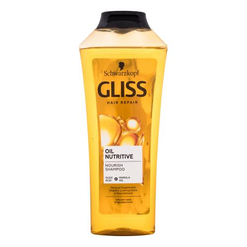 Schwarzkopf Gliss Oil Nutritive Shampoo 250 ml regenerační šampon na dlouhé vlasy s roztřepenými konečky pro ženy