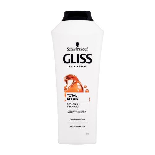 Schwarzkopf Gliss Total Repair 400 ml regenerační šampon pro suché poškozené vlasy pro ženy