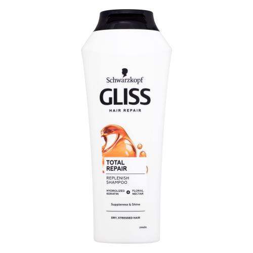 Schwarzkopf Gliss Total Repair 250 ml regenerační šampon pro suché poškozené vlasy pro ženy
