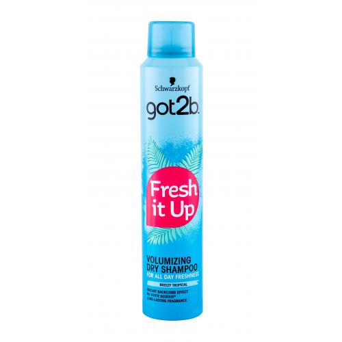 Schwarzkopf Got2b Fresh It Up Volumizing 200 ml objemový suchý šampon s tropickou vůní pro ženy