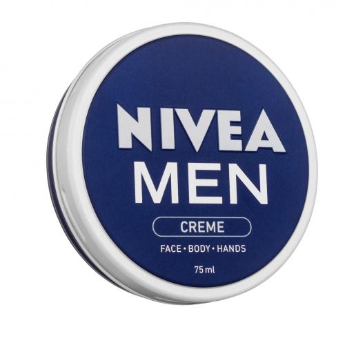 Nivea Men Creme Face Body Hands 75 ml krém na obličej, tělo a ruce pro muže