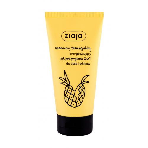 Ziaja Pineapple 2in1 160 ml energizující sprchový gel 2v1 pro ženy