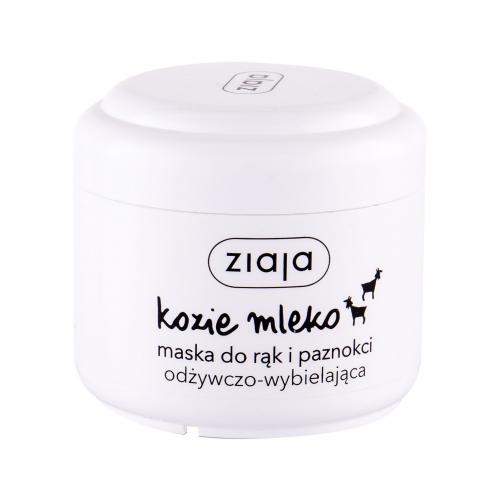 Ziaja Goat´s Milk Hand Mask 75 ml bělicí maska na ruce a nehty s kozím mlékem pro ženy