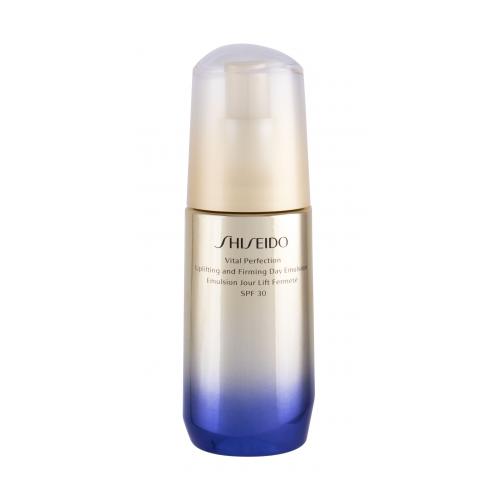 Shiseido Vital Perfection Uplifting And Firming Emulsion SPF30 75 ml liftingová emulze proti vráskám pro ženy