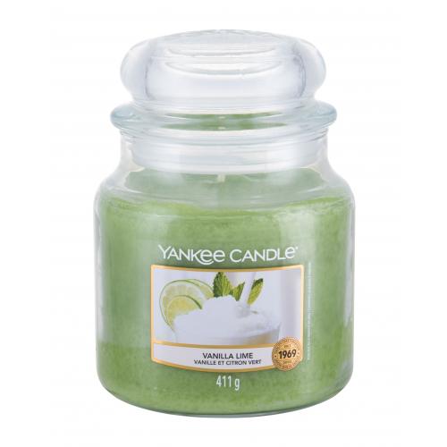 Yankee Candle Vanilla Lime 411 g vonná svíčka unisex