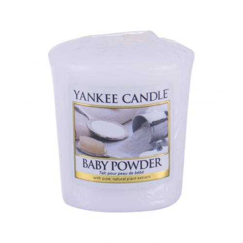 Yankee Candle Baby Powder 49 g vonná svíčka unisex