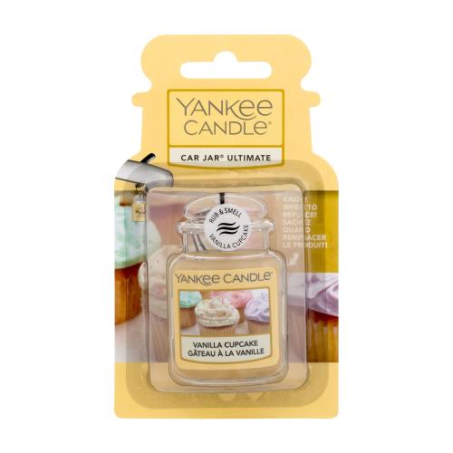 Yankee Candle Vanilla Cupcake Car Jar 1 ks vůně do auta unisex