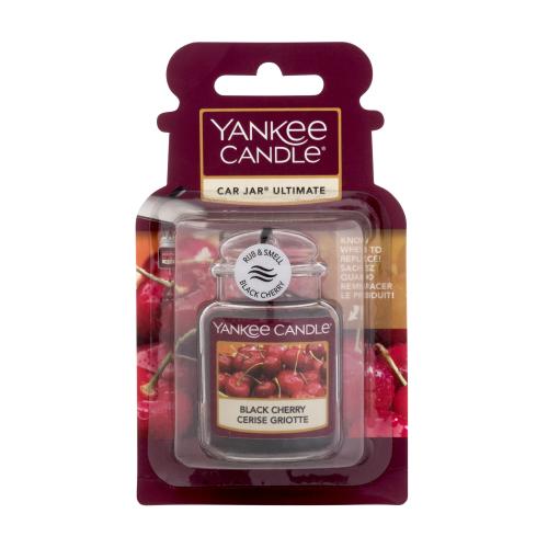 Yankee Candle Black Cherry vůně do auta závěsná 1 ks