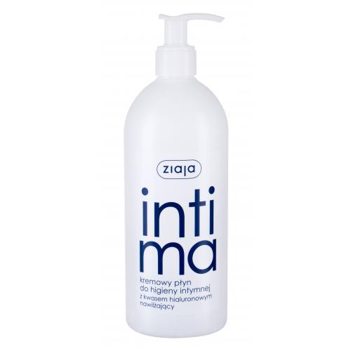 Ziaja Intimate Creamy Wash With Hyaluronic Acid 500 ml hydratační krémová hygiena pro zklidnění a ochranu pro ženy