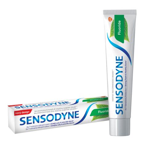 Sensodyne Fluoride 75 ml zubní pasta pro ochranu před zubním kazem unisex