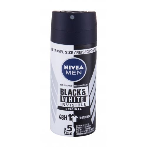 Nivea Men Invisible For Black & White Original 100 ml antiperspirant nezanechávající stopy na oblečení pro muže