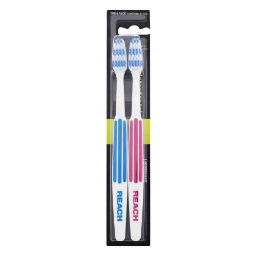 Listerine Reach Interdental Medium 2 ks zubní kartáček pro čištění i těžko přístupných míst unisex